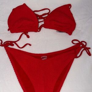 Zumiez Red Bikini Set